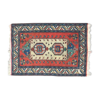 Joli tapis vintage turc Kars fait main - 105x153