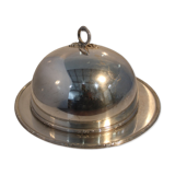 Silver metal bell dish "europ felix"