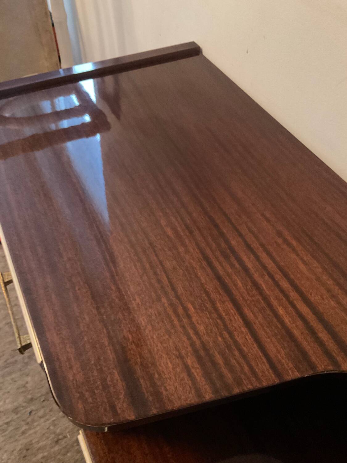 Enfilade meuble tv vintage en teck