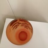 Old vase in colored glass 1