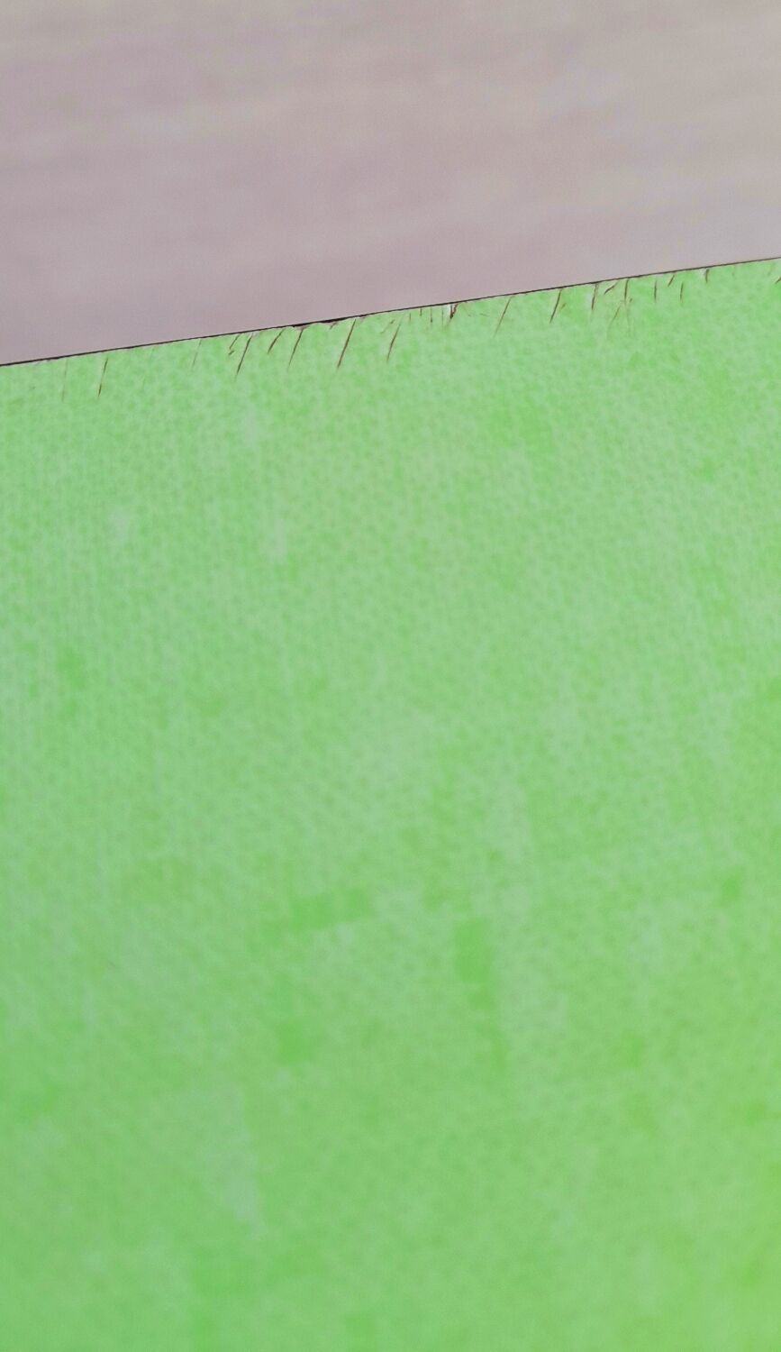 Green formica stool 60s