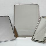 three barber mirrors metal frame early to middle XXth