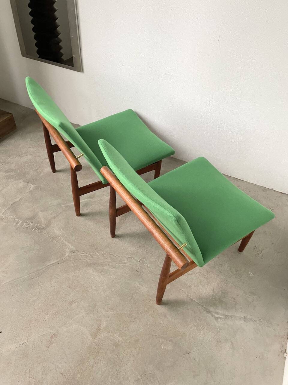 Pair of Finn Juhl Armchair model “Japan” France & Son