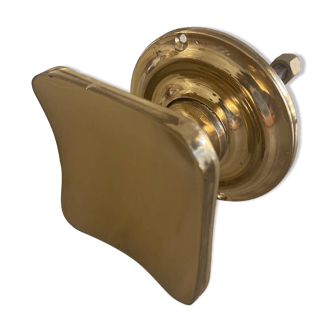 Brass door pull handle