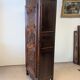 Antique Louis XV bonnetière in carved walnut – Late 18th century