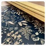 Vintage solid oak desk