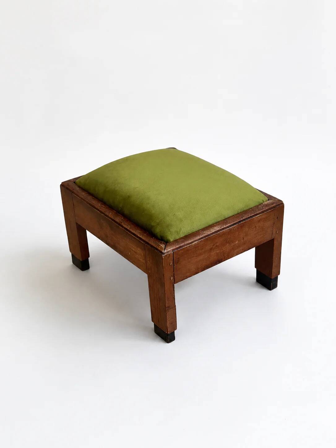Amsterdamse School footstool, Netherlands, 1920s