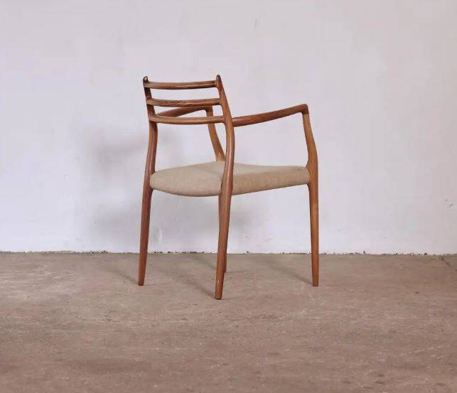 Armchair model 62 designed by Niels O. Møller in 1962, Denmark