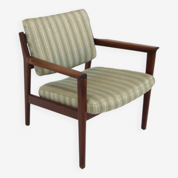 Fauteuil scandinave en teck, Karl-Erik Ekselius, JOC Vetlanda, Suède, 1960