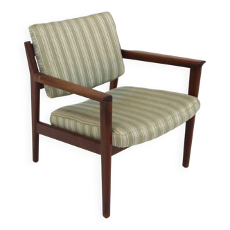 Fauteuil scandinave en teck, Karl-Erik Ekselius, JOC Vetlanda, Suède, 1960