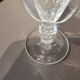 Suite de 8 verres à vin en cristal