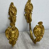 Antique bronze coat hooks