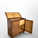 Buffet/crédence Art déco italien en noyer, années 1940