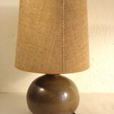 Stoneware lamp 70s