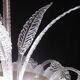 Lustre Art Déco, Barovier & Toso, verre de Murano, années 1950