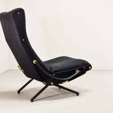 First Edition Osvaldo Borsani P40 Adjustable Tecno Lounge Chair, Italy 50s