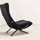 First Edition Osvaldo Borsani P40 Adjustable Tecno Lounge Chair, Italy 50s