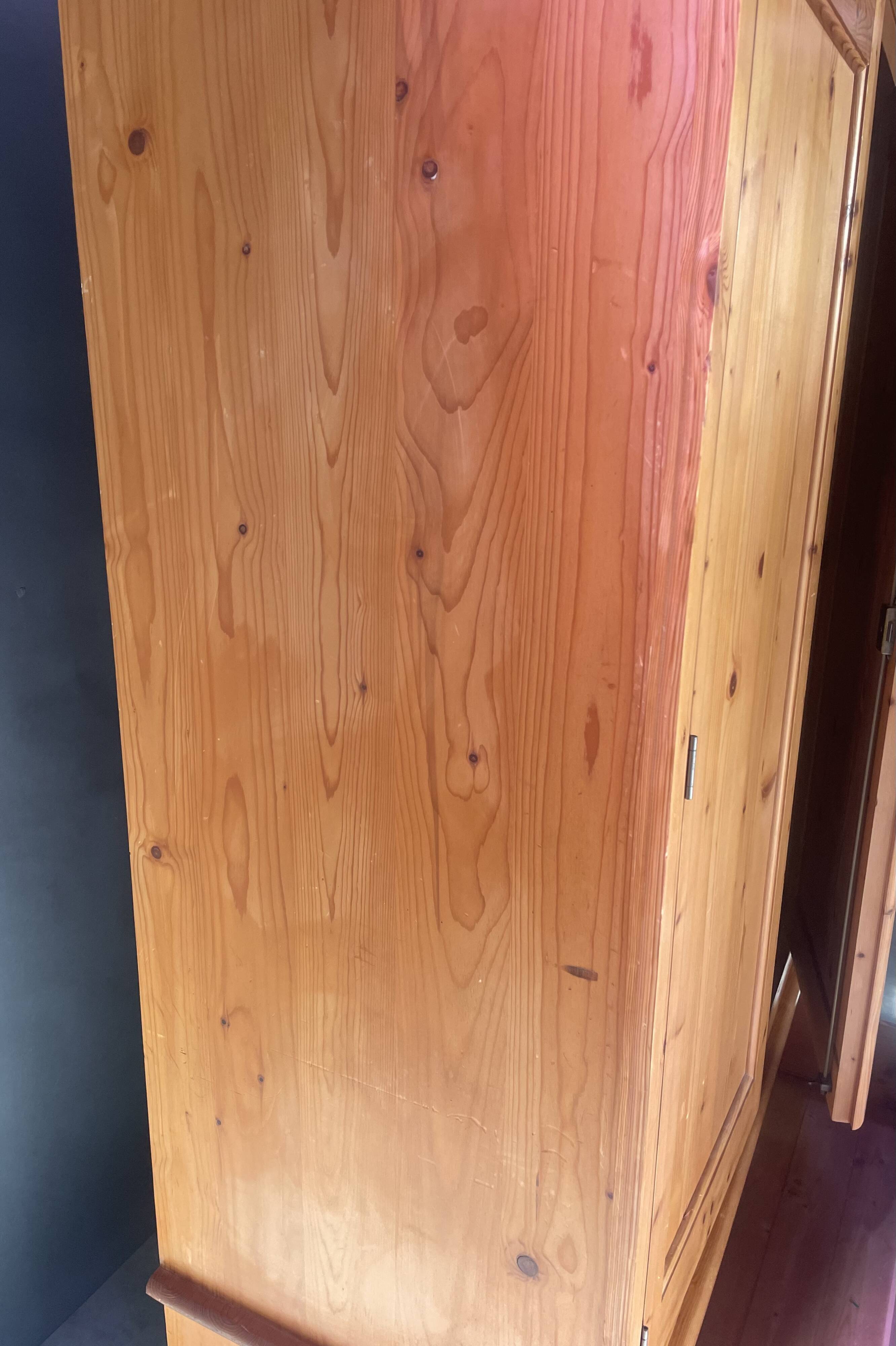 Parisian pine wardrobe