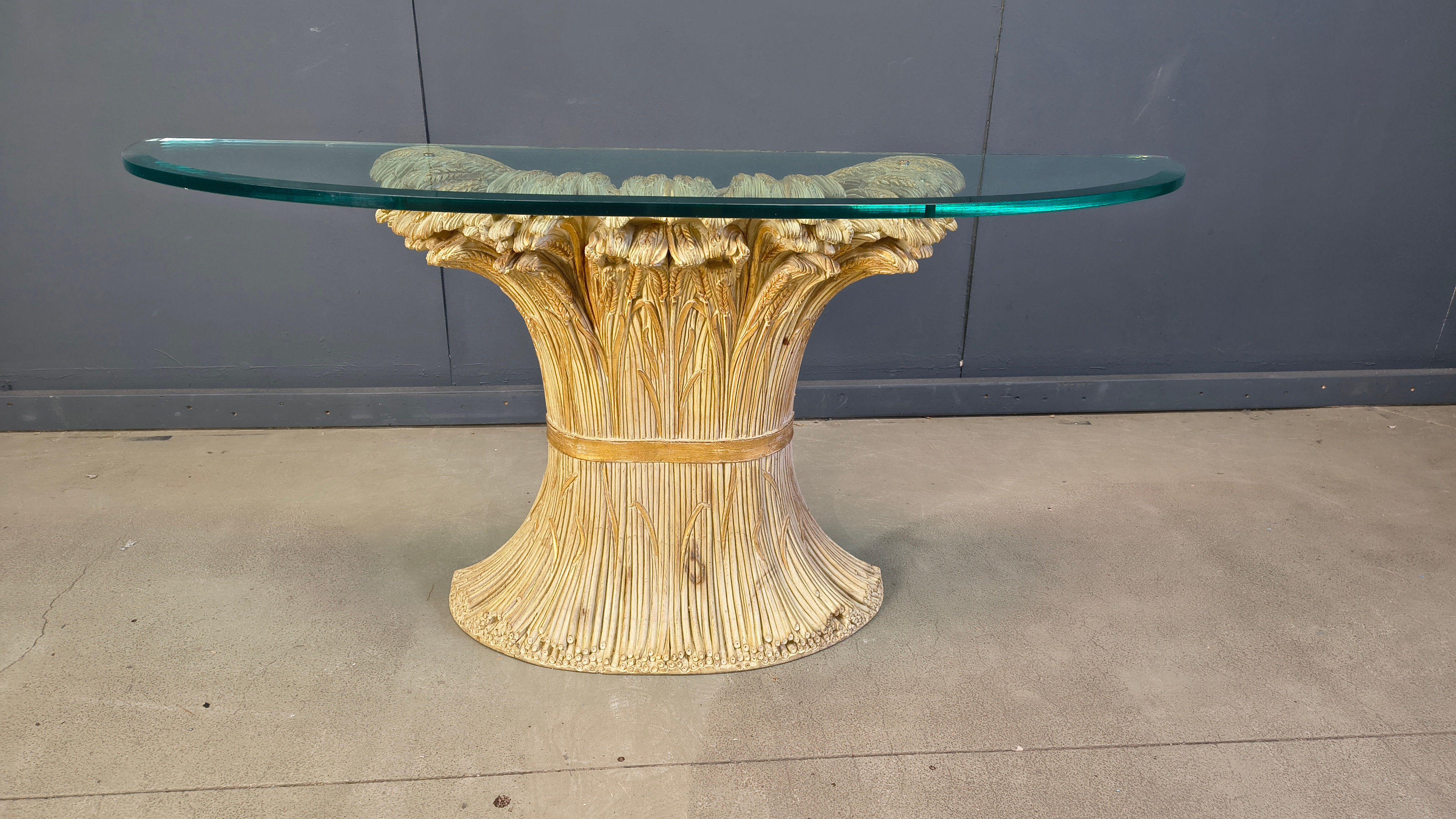 Sheaf of wheat console by Franco Chelini, 1970s