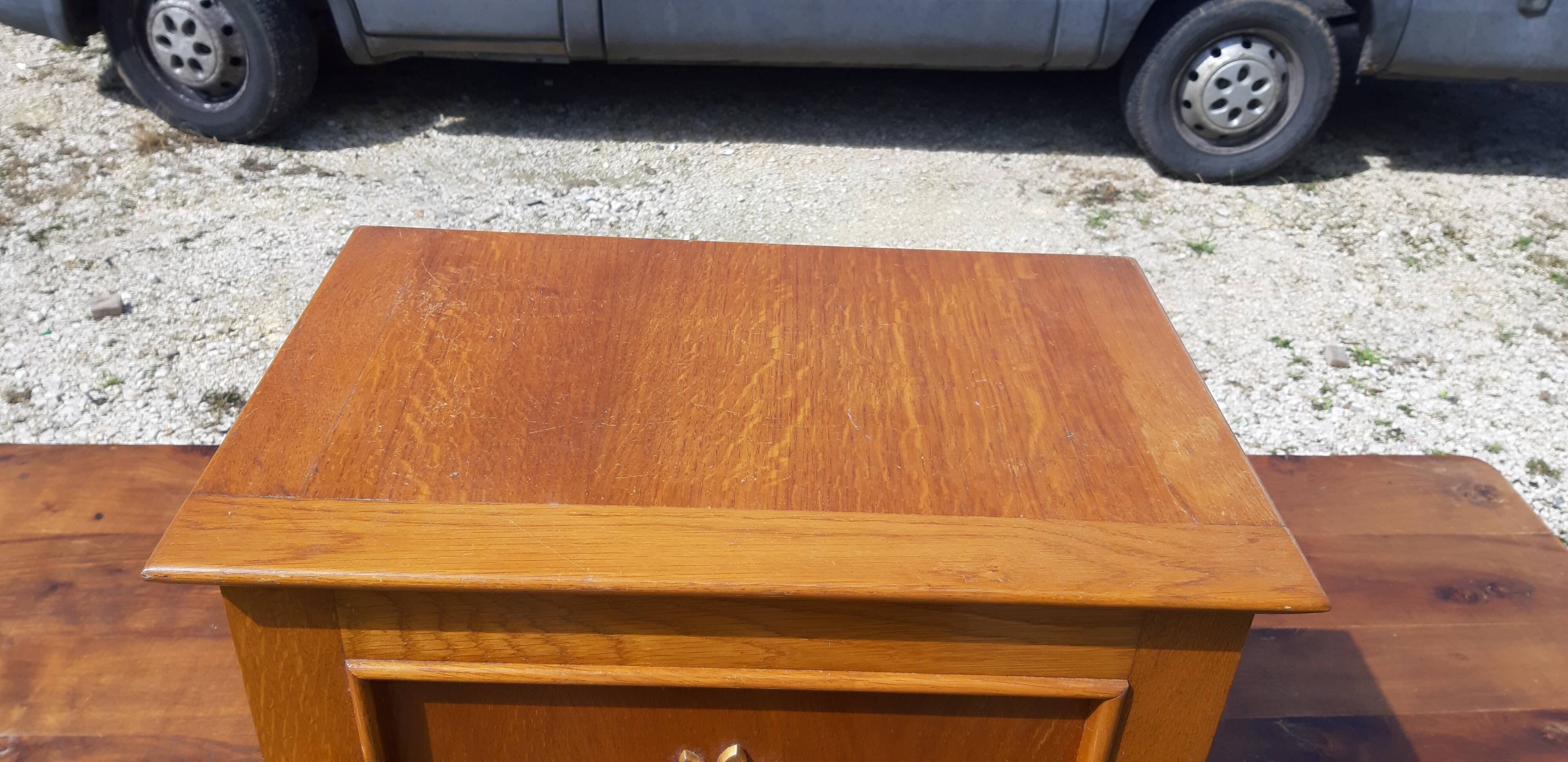 Bedside year 50 wood