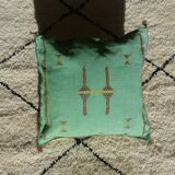 Sabra Green Berber Cushion