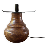 1960s lamp base, vintage Accolay pottery