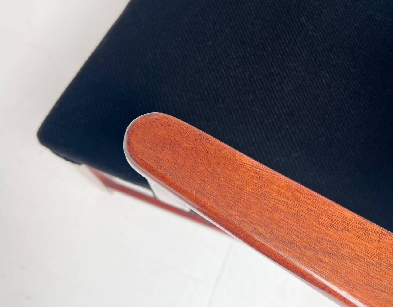 Ensemble de 2 chaises danoises en acajou par Erik Bjorn Olsen, années 1970