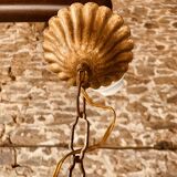 Palm type chandelier by Hans Kogl
