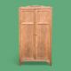 Parisian wardrobe, art deco raw wood wardrobe, 1930