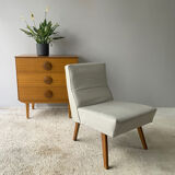 1960’s Belgian mid century bedroom chair / side chair