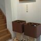 Imposing pair of lamps in Burgundy stone and brass art deco period