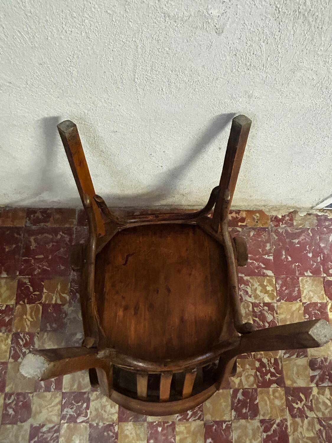 Antique bentwood bistro chair