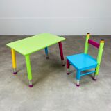 Pierre Sala desk and pencil chair for children