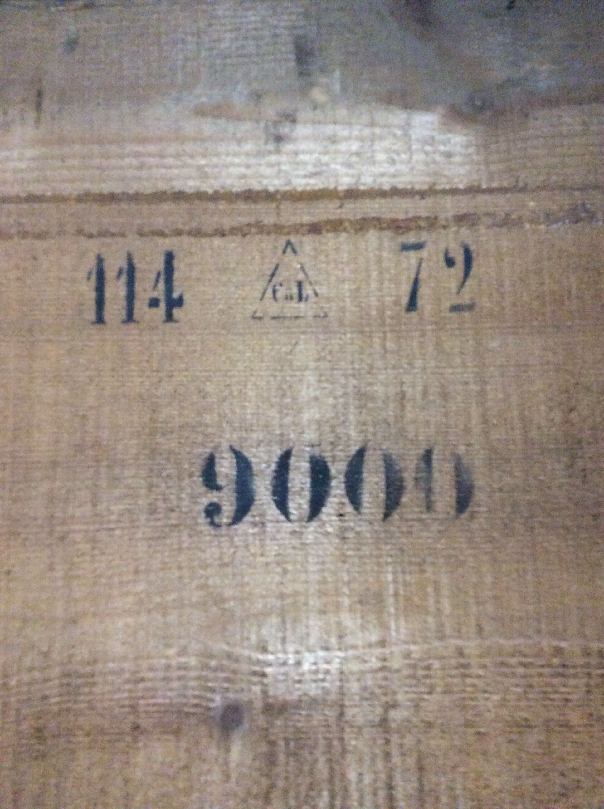 Trumeau en bois