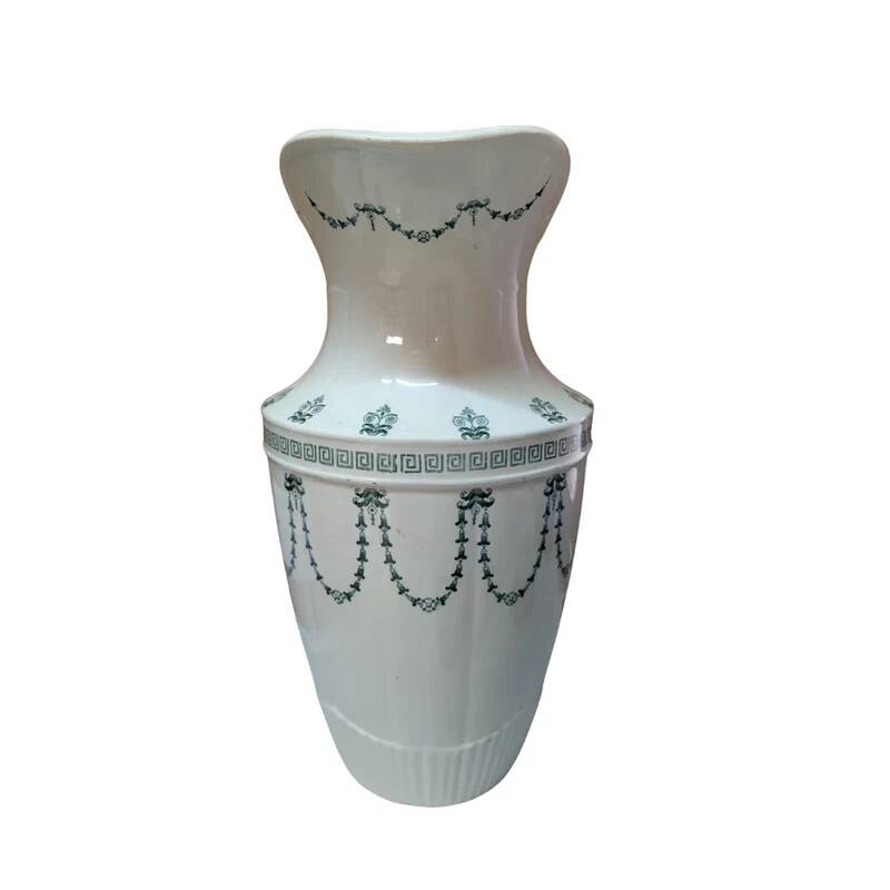 Opaque porcelain water jug from Gien: Terre de Fer Marie-Louise