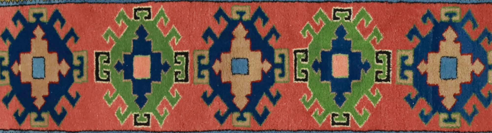 Anatolian handmade vintage rug 290 cm x 77 cm