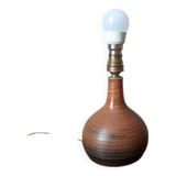 Pied de lampe en céramique slow décoration campagne scandinave artisanal
