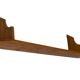 Vintage wooden wall rack bookshelf