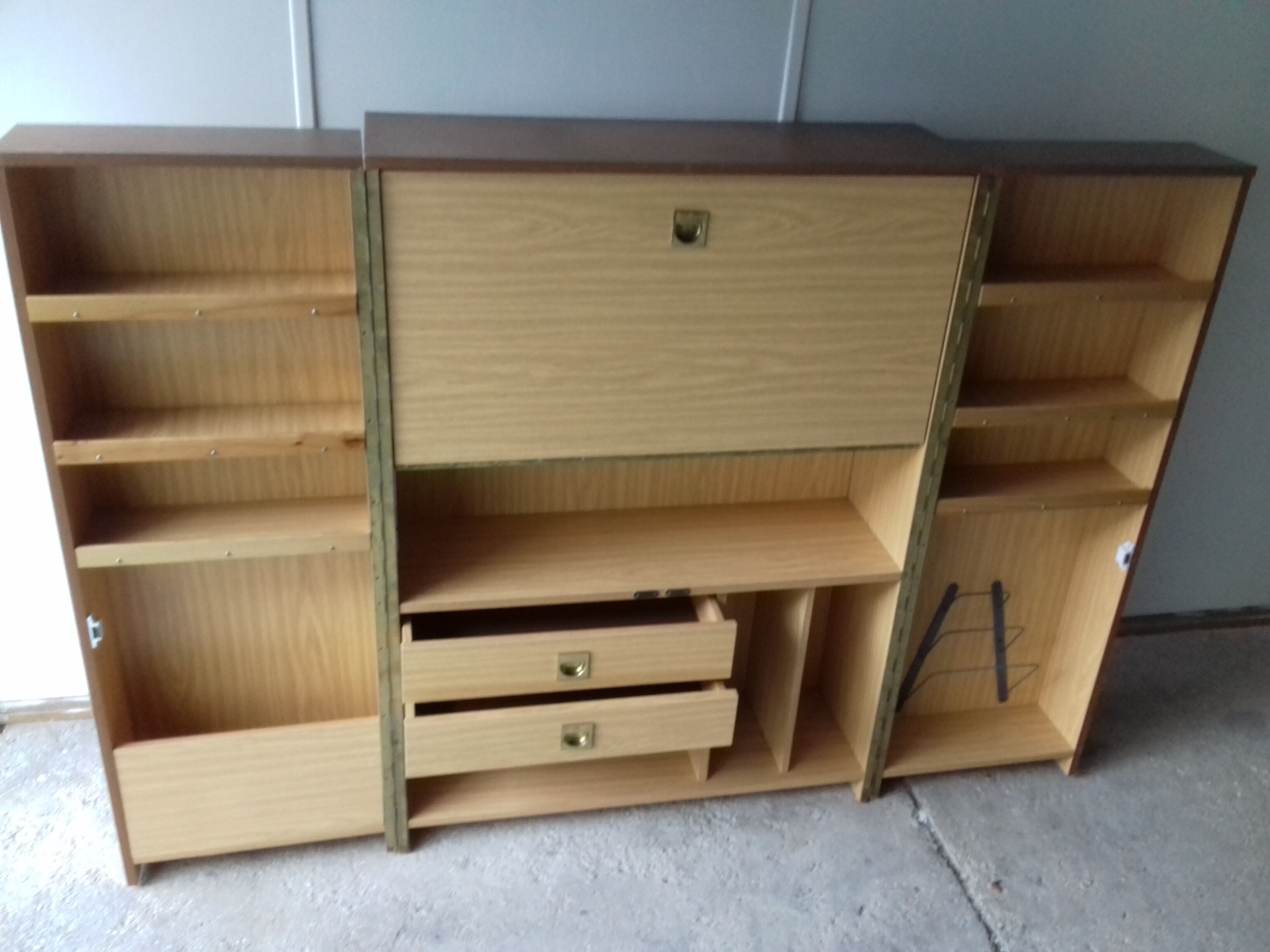 Vintage "magic box" trunk desk