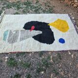 Authentic handmade Moroccan rug 3x2 m