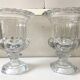 Elegant Pair of New Médicis Vases Decorative Glass Candle Holders
