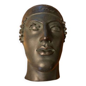 Plaster cast of the Louvre's Charioteer head