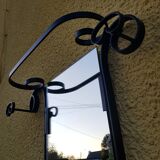 Metal mirror locker