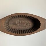 Breton wooden butter mould