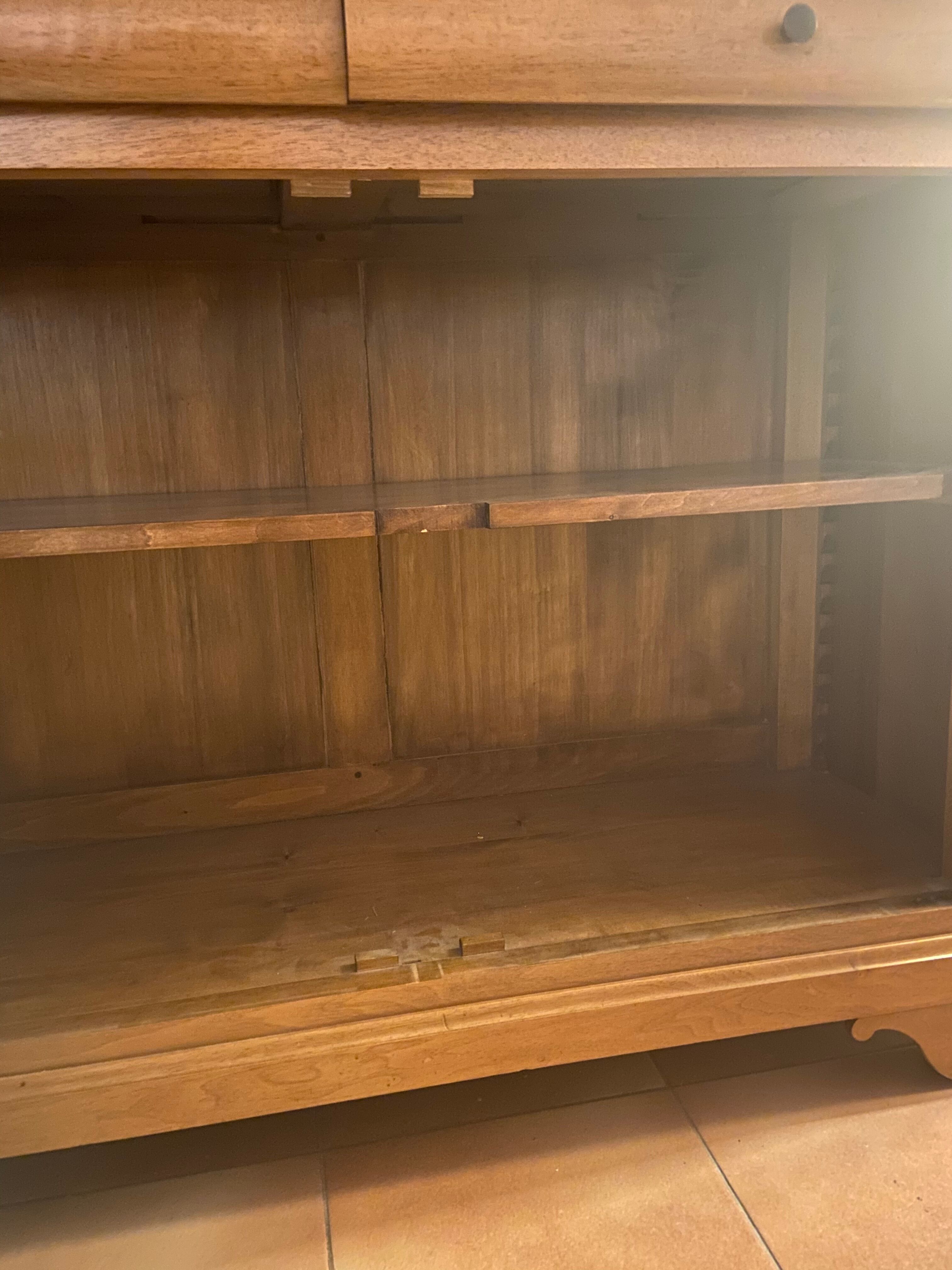 Walnut library of France