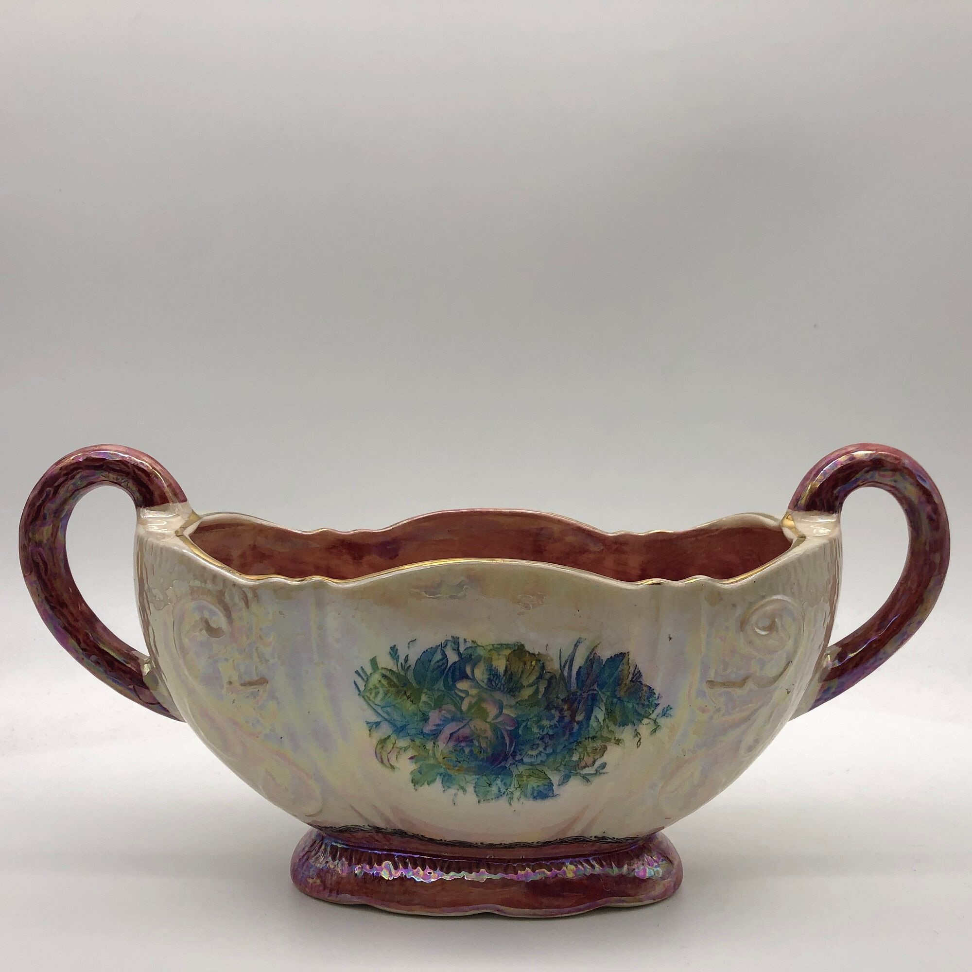 Vintage vase, British pottery, "Arthur Wood"