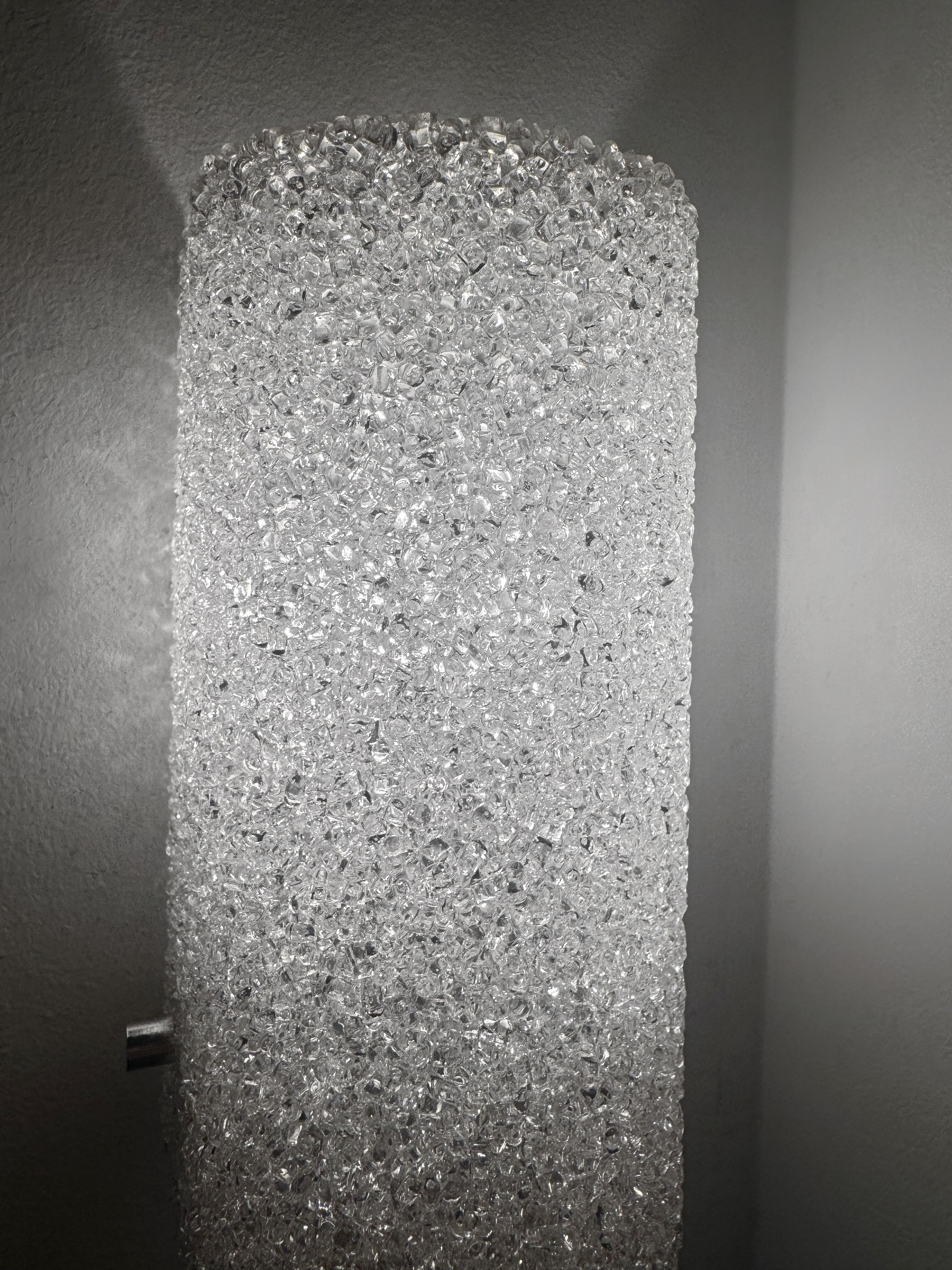 1970s Perspex wall lights