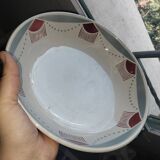 Vintage Art Deco compote dish Lunéville K&G
