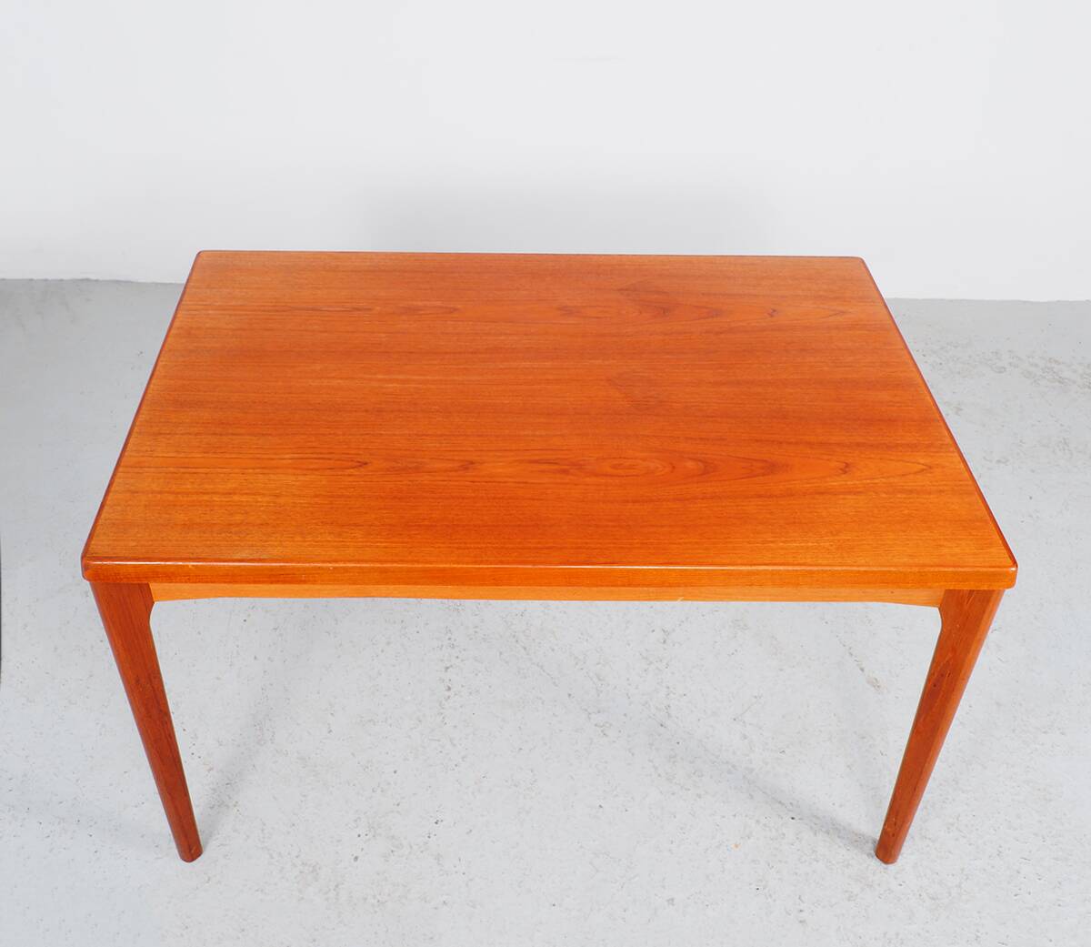 Extendable Dining Table by Henning Kjærnulf for Vejle Mobelfabrik, Denmark, 1960s