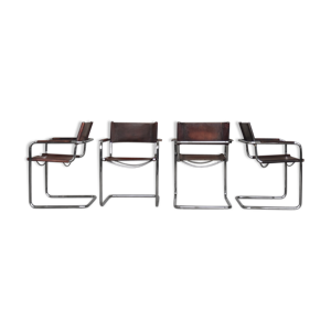 Set de 4 chaises Bauhaus MG5 de